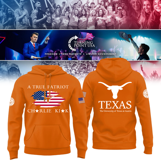 2025 Texas Longhorns University x Turning Point USA Hoodie