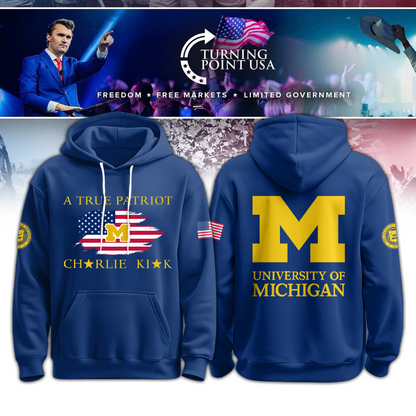 2025 Michigan x Turning Point USA Hoodie