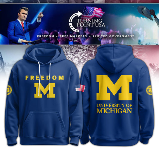 2025 Michigan x Turning Point USA Hoodie