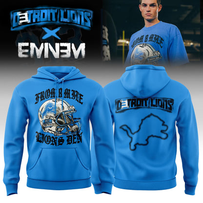 Eminem x Detroit Lions “Thanksgiving Halftime Show” Limited Edition Hoodie