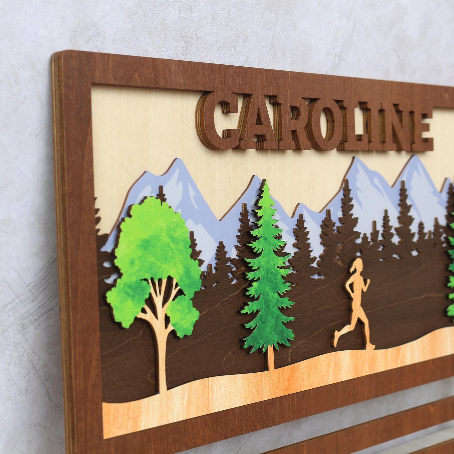 Medal Display Running Marathon, Custom Medal Holder, Gifts for Runners, Medal Hanger, Race Medal Holder, Gift for him, Birthday Gift