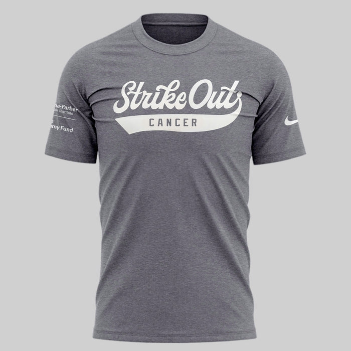 Special Strike Out Cancer Boston Red Sox T-Shirt