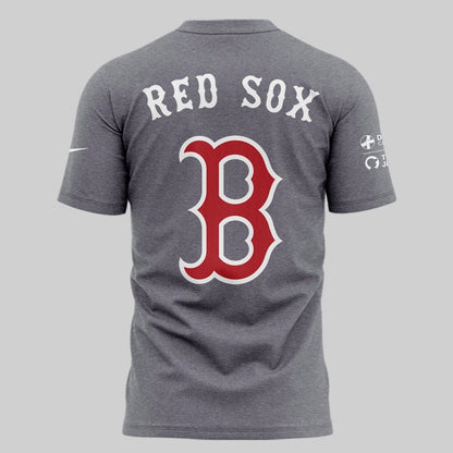 Special Strike Out Cancer Boston Red Sox T-Shirt