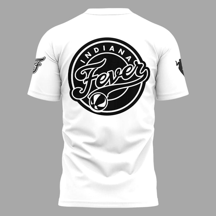 Caitlin Was Here - Caitlin Clark Signature Swoosh Logo T-Shirt V2 (White)