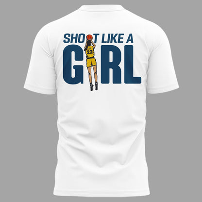 Special New Caitlin Clark logo T-Shirt white