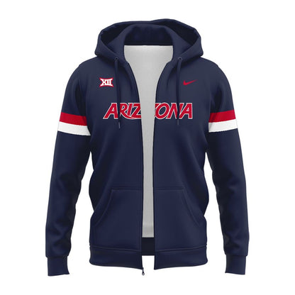 Arizona Football Retro Uniform Zip Hoodie - Limited Edition