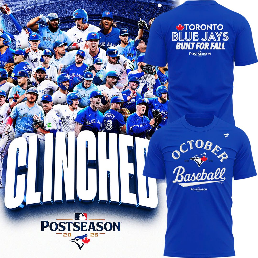 Speical Edition Blue Jays October Baseball 2025 T-Shirt
