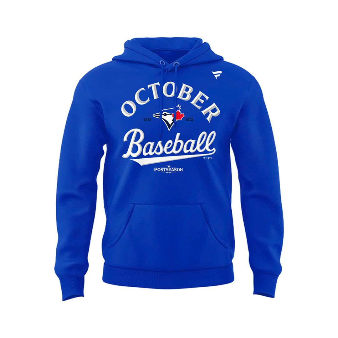 Speical Edition Blue Jays October Baseball 2025 Hoodie