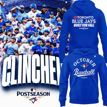 Speical Edition Blue Jays October Baseball 2025 Hoodie