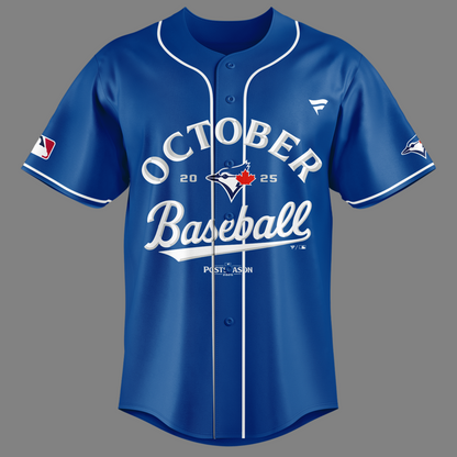 “Toronto Blue Jays October ” Limited Edition 2025 Jersey