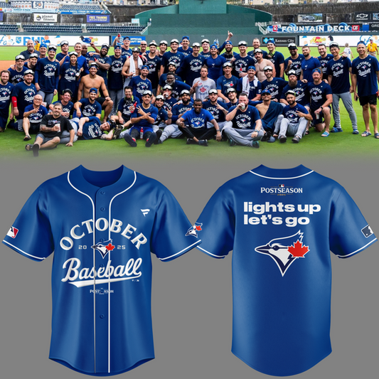 “Toronto Blue Jays October ” Limited Edition 2025 Jersey