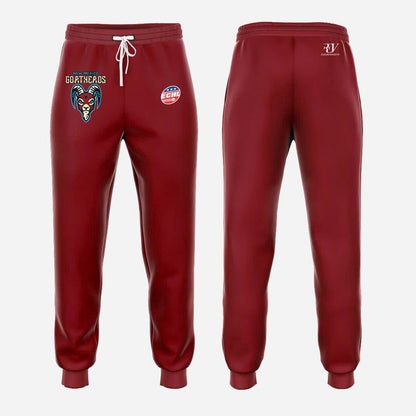 Goatheads Primary Logo Sweatshirt Maroon - V2