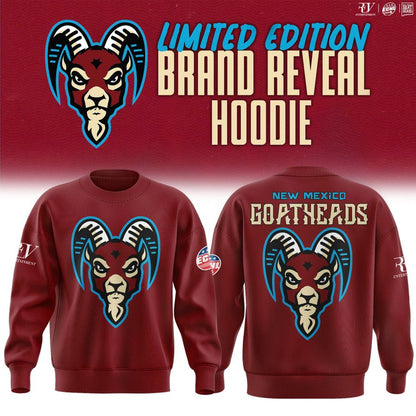 Goatheads Primary Logo Sweatshirt Maroon - V2