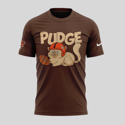 BGSU Football Pudge The Cat T-Shirt