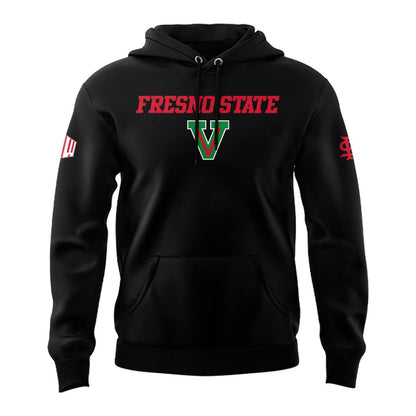 2025 "Fresno State Football" Uniform Hoodie - Limited Edition