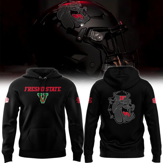 2025 "Fresno State Football" Uniform Hoodie - Limited Edition