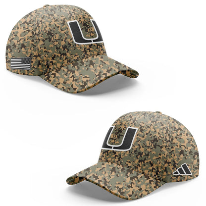 Miami Hurricanes Football x Military Camo Mode Limited Edition Hoodie 2025