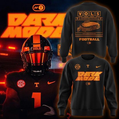 Limited Edition Tennessee Football Sweatshirt Dark Mode For Fans