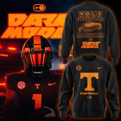 Limited Edition Tennessee Football Sweatshirt Dark Mode For Fans