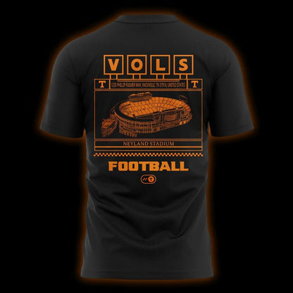 Limited Edition Tennessee Football T-Shirt Dark Mode For Fans