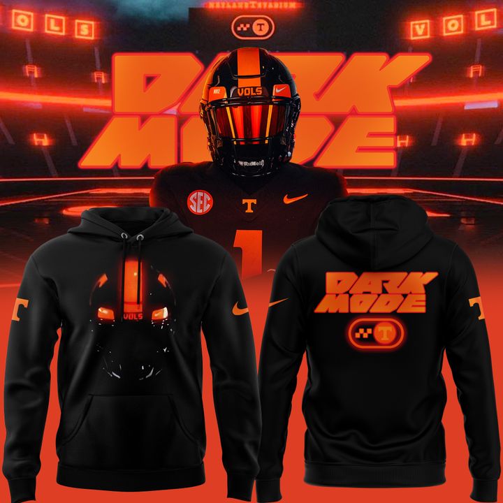 Limited Edition Tennessee Football Hoodie Dark Mode For Fans
