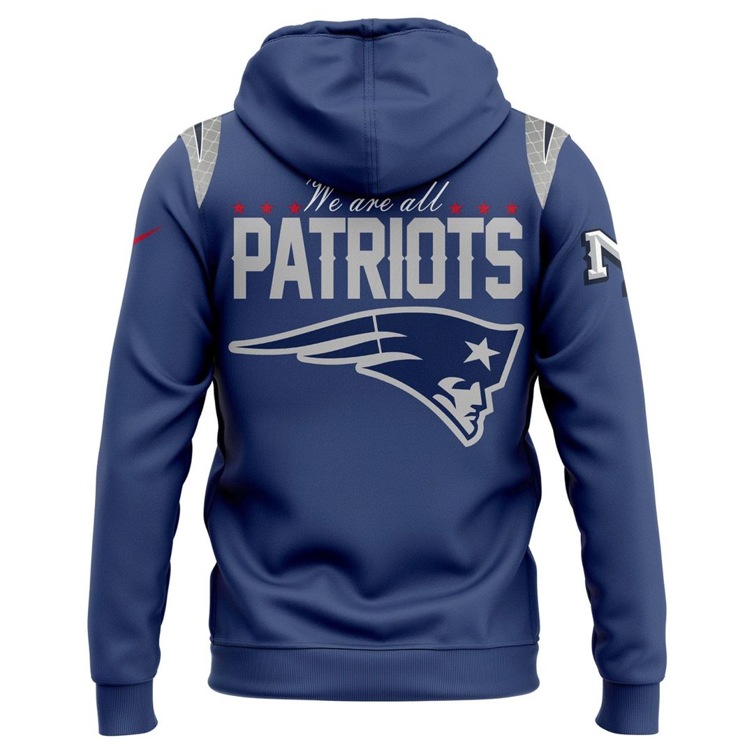 NE Patriots 2025 NFL Rivalries Nor’Easter Hoodie