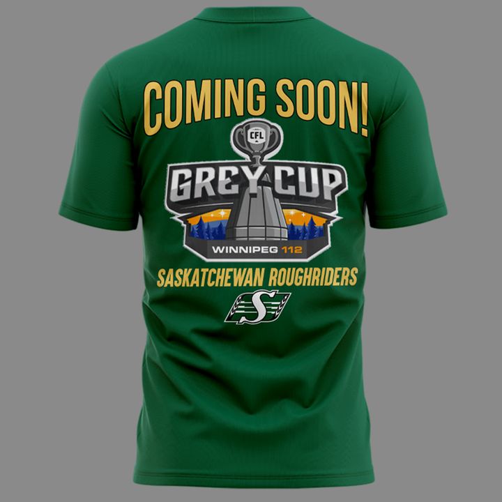 02.Saskatchewan Roughriders  GreyCup  Champions 2025 Tshirt