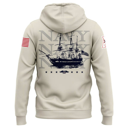 Navy Midshipmen 250th Anniversary Uniform Sideline Collection Replica Hoodie