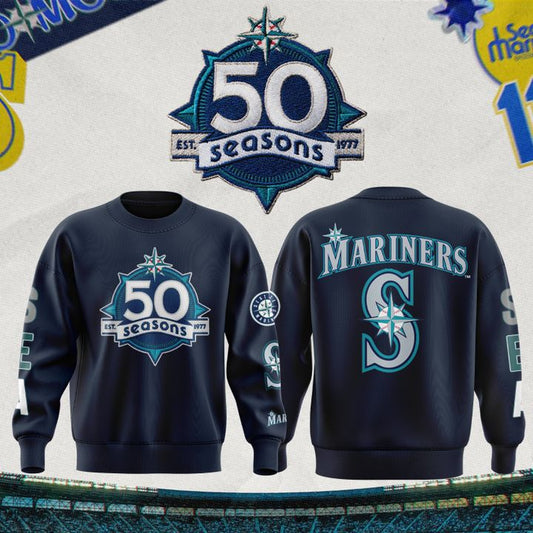 Seattle Mariners 50 Seasons Collection Sweatshirt