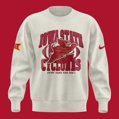 Iowa State Football Punching Cy 1995 Logo Sweatshirt