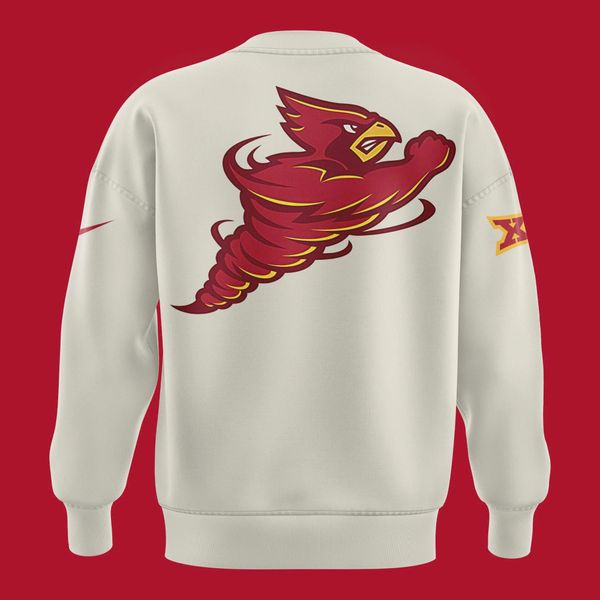 Iowa State Football Punching Cy 1995 Logo Sweatshirt