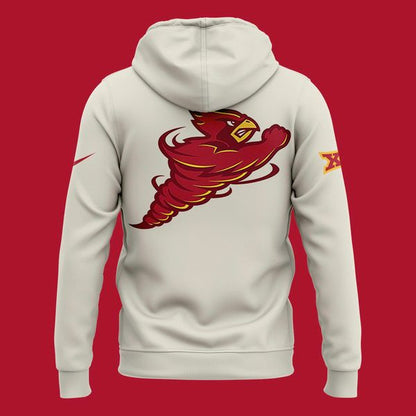 Iowa State Football Punching Cy 1995 Logo Hoodie