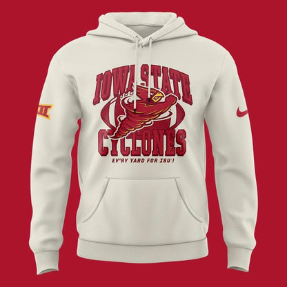 Iowa State Football Punching Cy 1995 Logo Hoodie