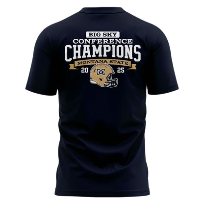 Special 2025 Big Sky Conference Champions Montana State Football T-Shirt