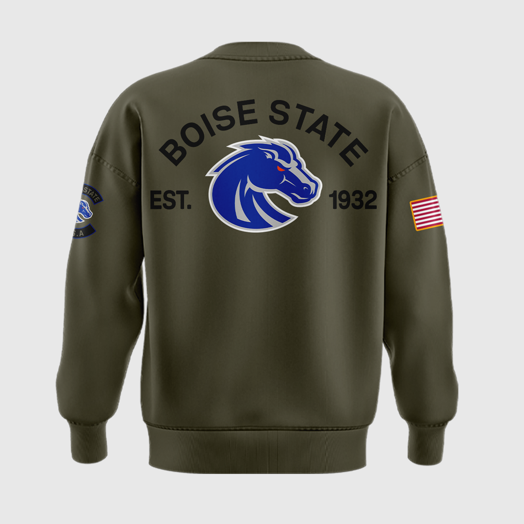 Boise State Broncos Football Military Appreciation 2025 SWEATSHIRT