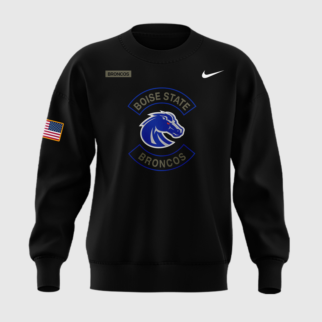 Boise State Broncos Football Military Appreciation 2025 SWEATSHIRT
