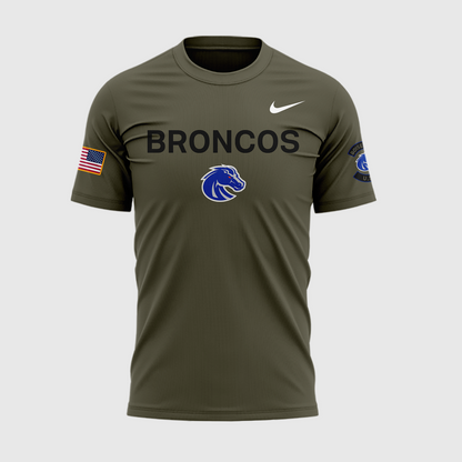 Boise State Broncos Football Military Appreciation 2025 TSHIRT