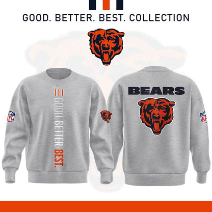 Chicago Bears 2025 Sweatshirt The Good. Better. Best. Collection4