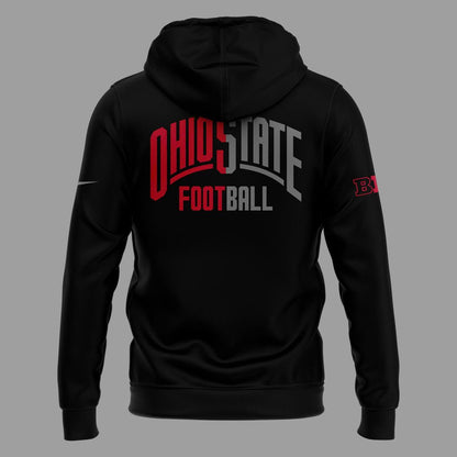 Ohio State Football Back In Black 2025 Combo Hoodie