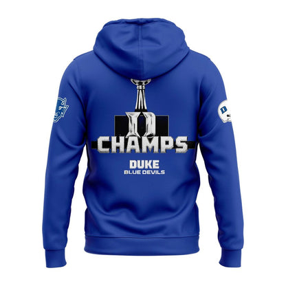 Duke Football 2025 ACC Football Champions Hoodie