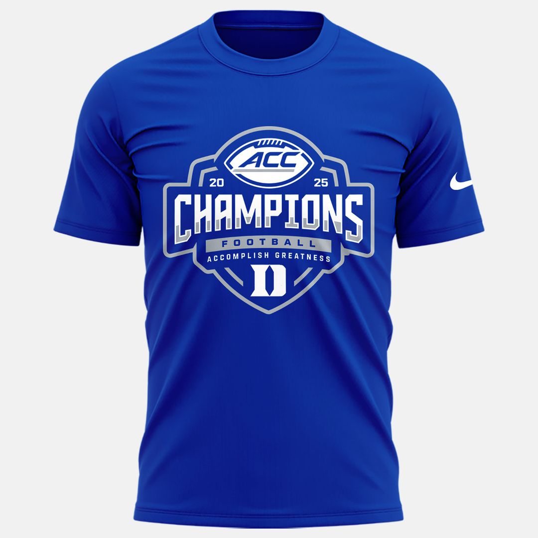 Duke 2025 ACC Football Championship Tee