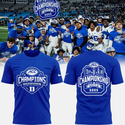 Duke 2025 ACC Football Championship Tee