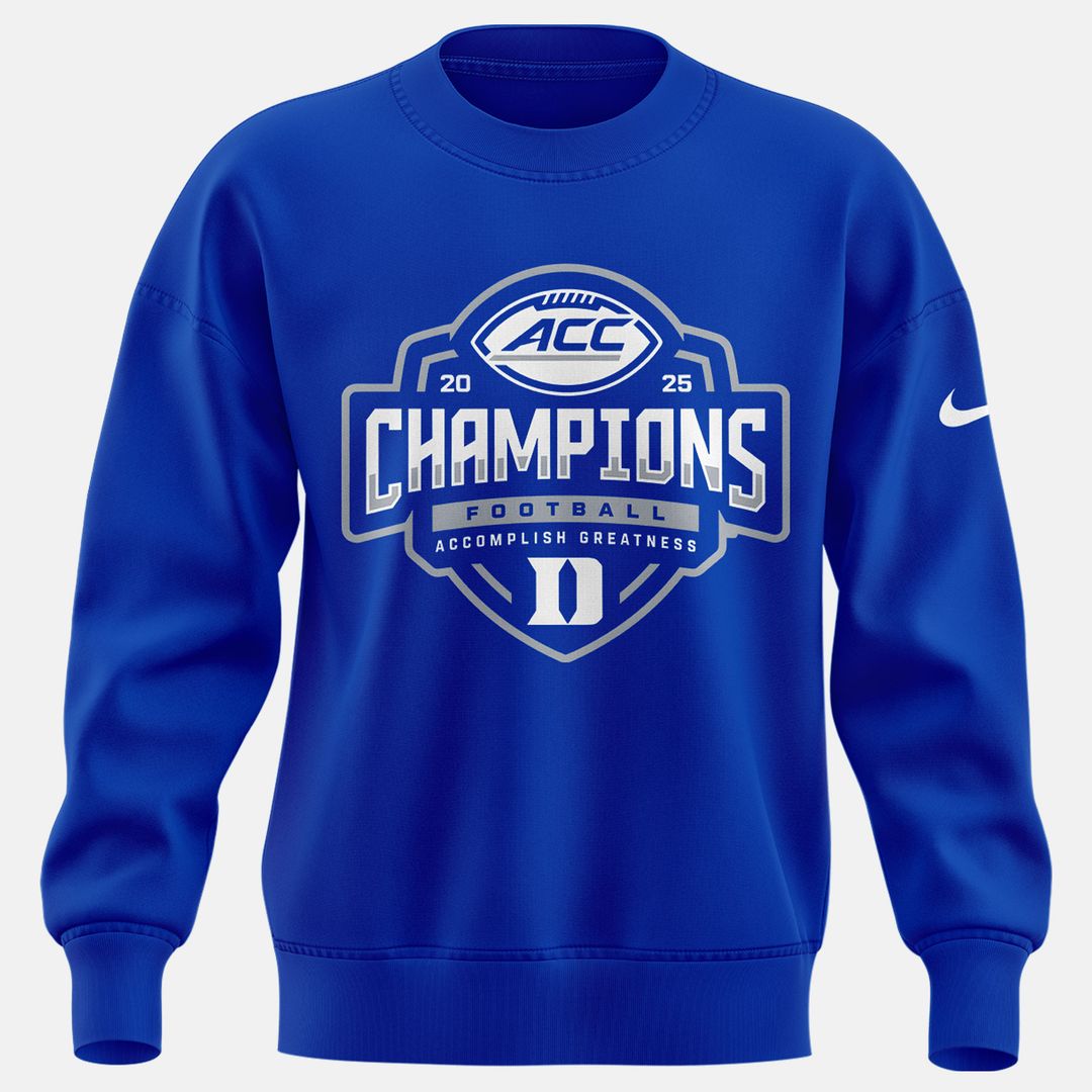 Duke 2025 ACC Football Championship Sweatshirt
