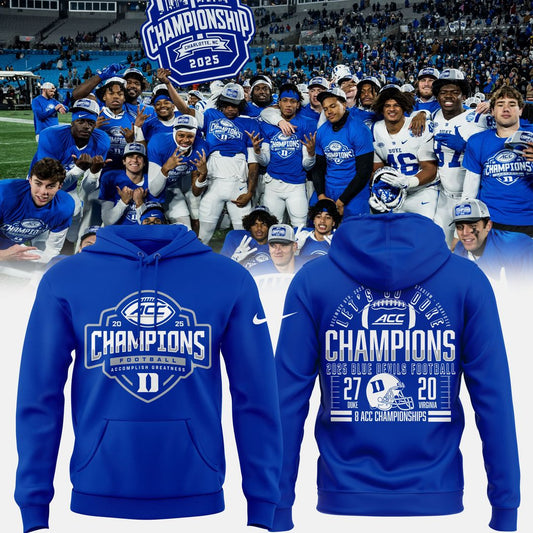 Duke 2025 ACC Football Championship Hoodie
