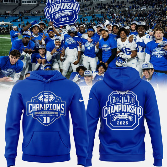 Duke 2025 ACC Football Championship Hoodie