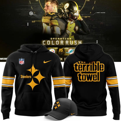 Pittsburgh Steelers Color Rush Terrible Towel Hoodie
