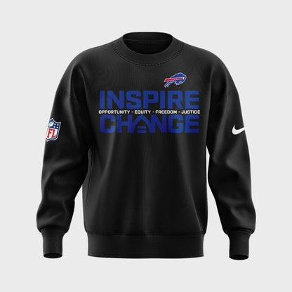 Limited Edition Buffalo Bills '' INSPIRE CHANGE '' 2025 SWEATSHIRT