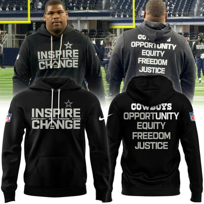 Dallas Cowboys 2025 Inspire Change Combo Hoodie