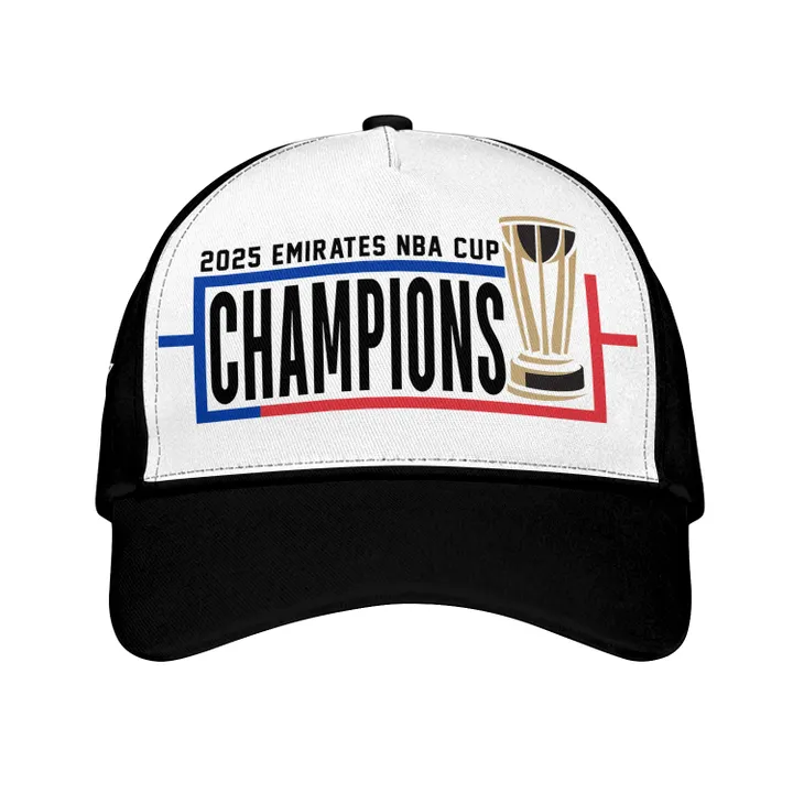 Special New York Knicks 2025 NBA Cup T-Shirt V6