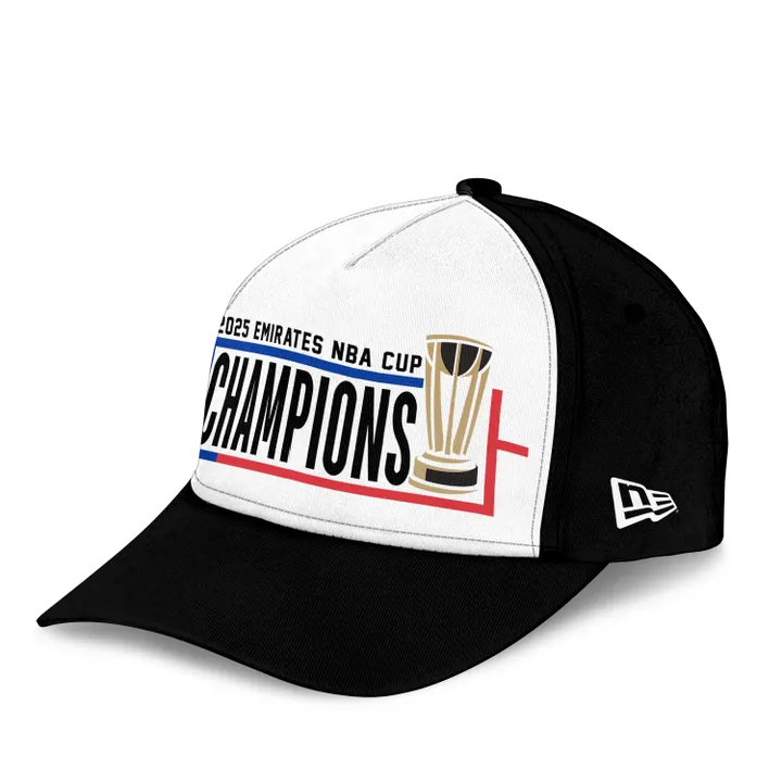 2025  New York Knicks NBA Cup Champions  Hoodie